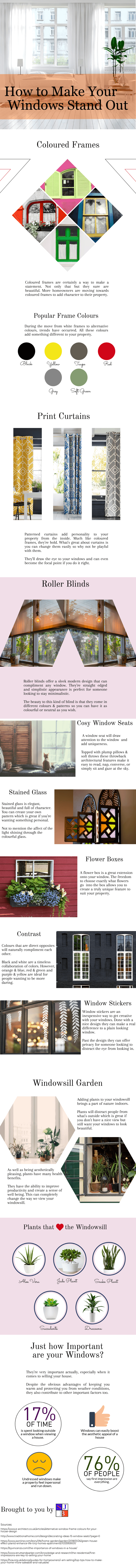 How To Make Your Windows Stand Out - Infographic
