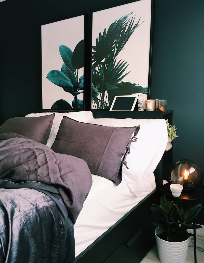 Bring the bedroom to life with greenery